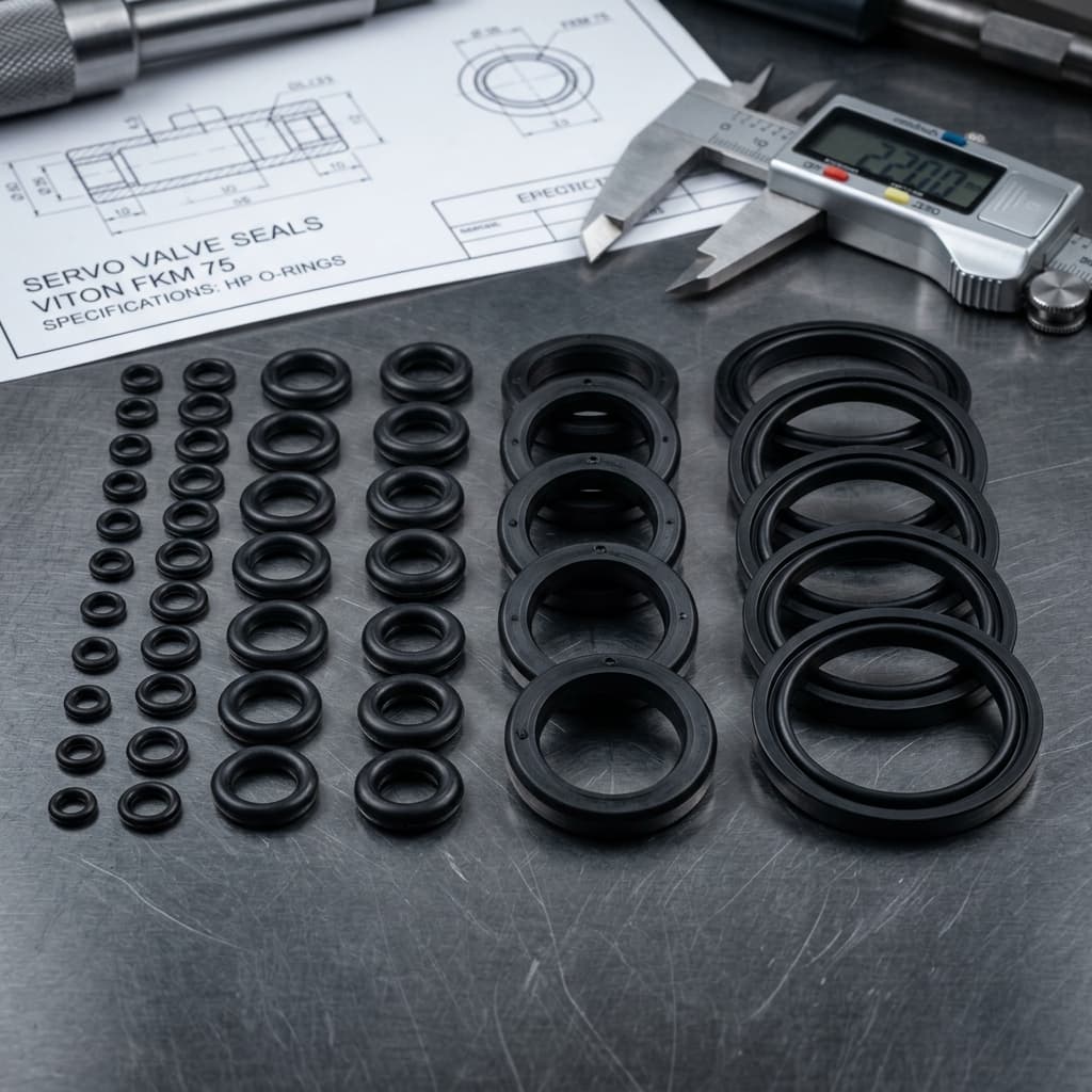 Servo Valve / Hydraulic Actuator O-Rings